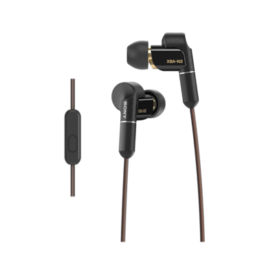 XBA-N3BP In-Ear Headphones (with balanced-connection headphone cable)