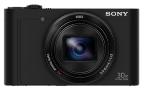 WX500 Compact Camera with 30x Optical Zoom