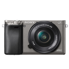 A6000 E-mount Camera with APS-C Sensor (Body with SELP1650 Lens)