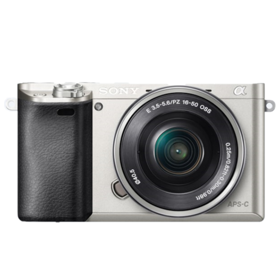 A6000 E-mount Camera with APS-C Sensor (Body with SELP1650 Lens)