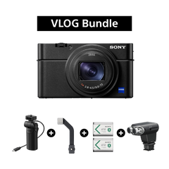 RX100 VII Compact Camera, Unrivalled AF (with Shooting Grip) + ECM-XYST1M Bundle